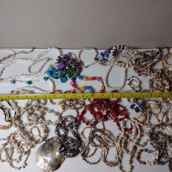 30 Pc Lot Of Shell Jewelry - Picture 15 of 16